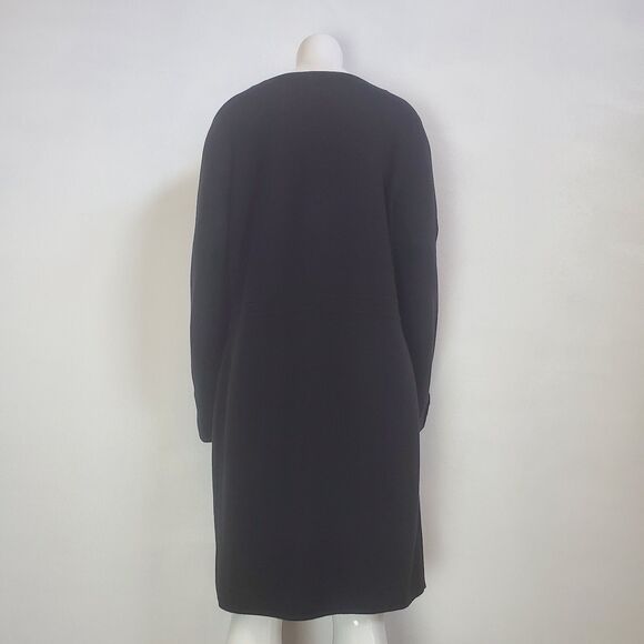 Talbots Black Long Open Cardigan - Picture 3 of 7